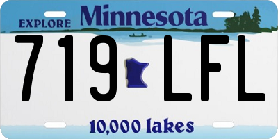 MN license plate 719LFL