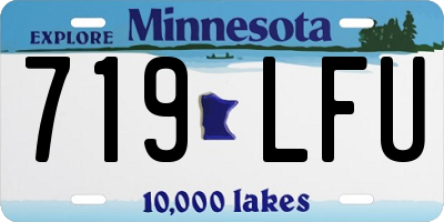 MN license plate 719LFU