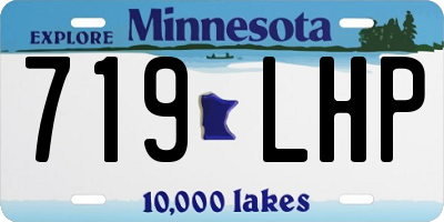 MN license plate 719LHP
