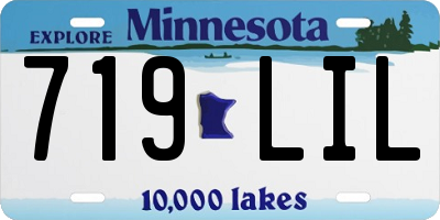 MN license plate 719LIL