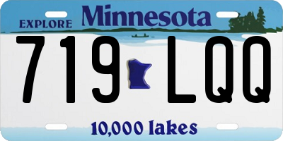 MN license plate 719LQQ