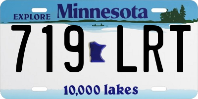MN license plate 719LRT