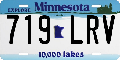 MN license plate 719LRV
