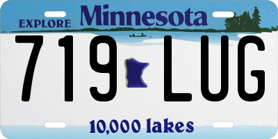 MN license plate 719LUG
