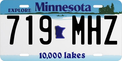 MN license plate 719MHZ