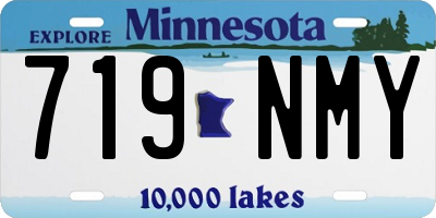MN license plate 719NMY