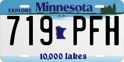 MN license plate 719PFH