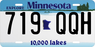 MN license plate 719QQH