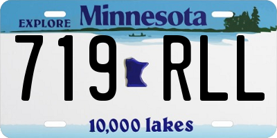 MN license plate 719RLL