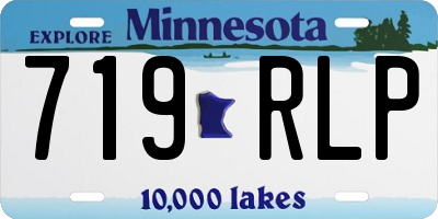 MN license plate 719RLP