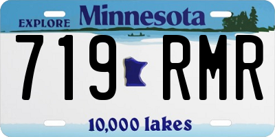 MN license plate 719RMR