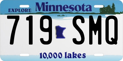 MN license plate 719SMQ