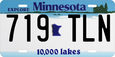 MN license plate 719TLN