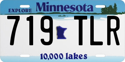 MN license plate 719TLR