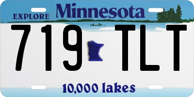 MN license plate 719TLT