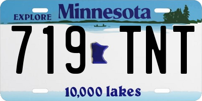 MN license plate 719TNT
