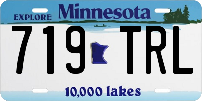 MN license plate 719TRL