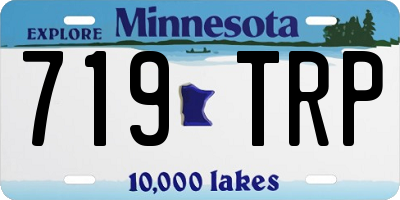 MN license plate 719TRP