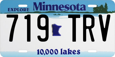 MN license plate 719TRV