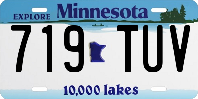 MN license plate 719TUV