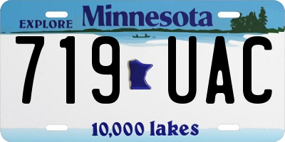 MN license plate 719UAC