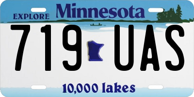 MN license plate 719UAS