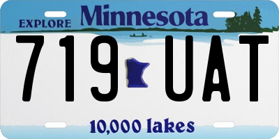 MN license plate 719UAT