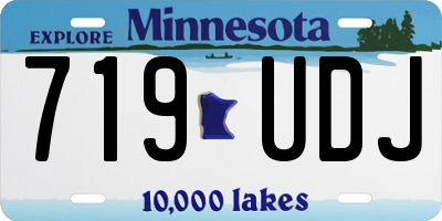 MN license plate 719UDJ