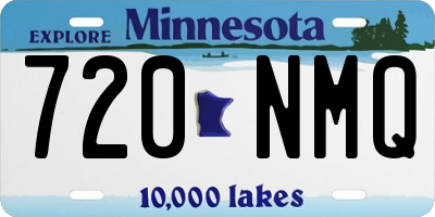 MN license plate 720NMQ