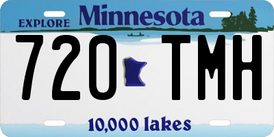 MN license plate 720TMH