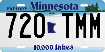 MN license plate 720TMM