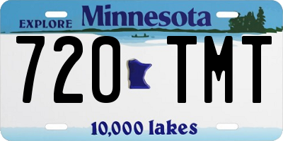 MN license plate 720TMT