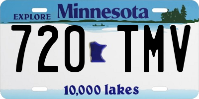 MN license plate 720TMV