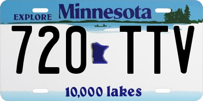 MN license plate 720TTV
