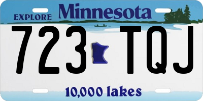MN license plate 723TQJ