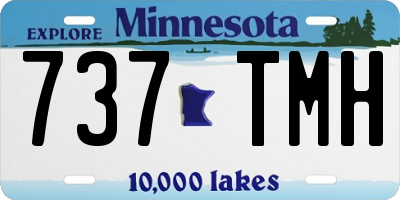 MN license plate 737TMH