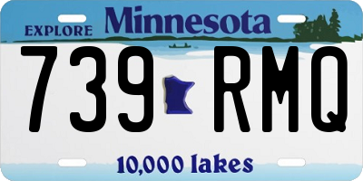 MN license plate 739RMQ