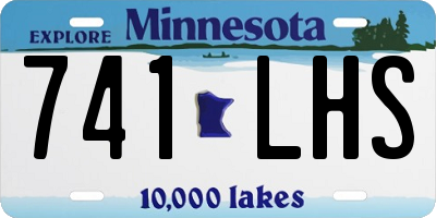MN license plate 741LHS