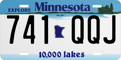 MN license plate 741QQJ