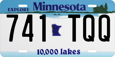 MN license plate 741TQQ