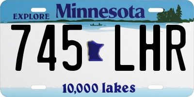 MN license plate 745LHR