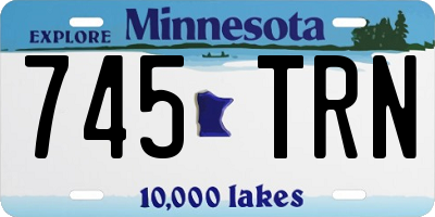MN license plate 745TRN