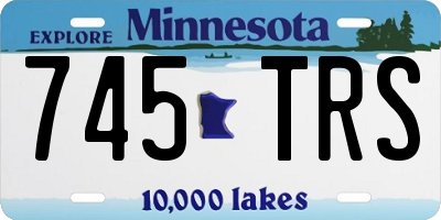 MN license plate 745TRS