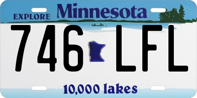 MN license plate 746LFL