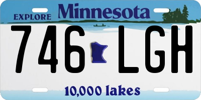 MN license plate 746LGH