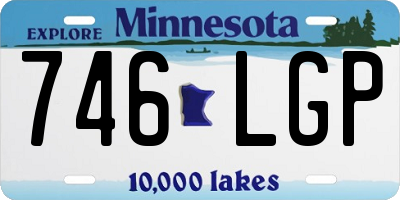 MN license plate 746LGP