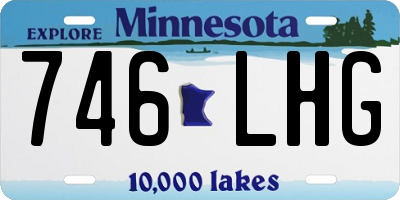 MN license plate 746LHG