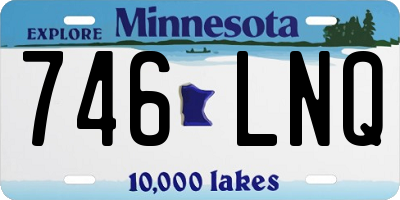 MN license plate 746LNQ