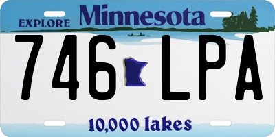 MN license plate 746LPA