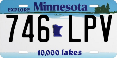MN license plate 746LPV